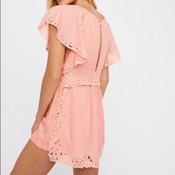 Free People Sahara Playsuit Romper - Picture 2 of 7